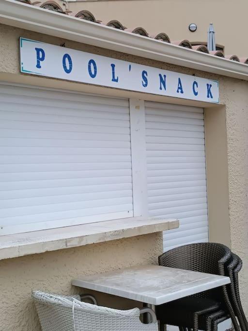 Studio Renove Dans Residence De Vacances Avec Grande Piscine Chauffee, Parking Et Terrasse Agde Exteriér fotografie